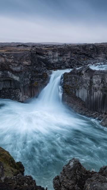 Aldeyjarfoss waterfall