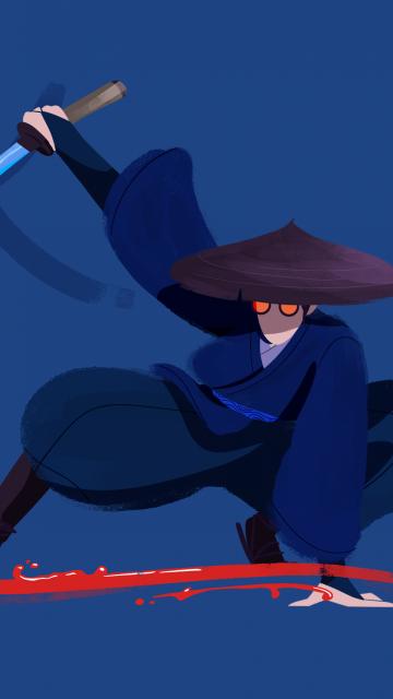 Blue Eye Samurai, Mizu, Minimal art
