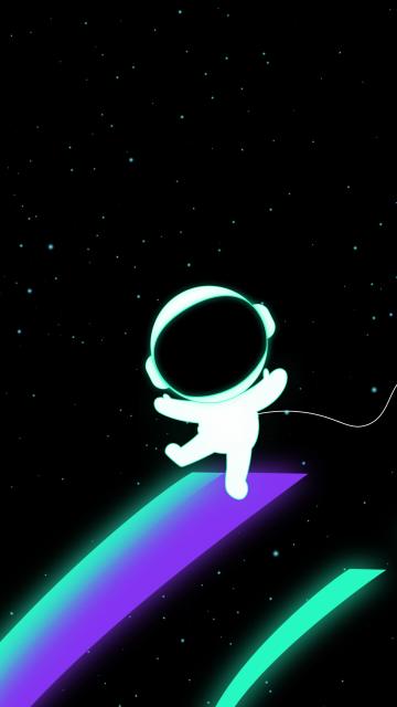 Cute astronaut