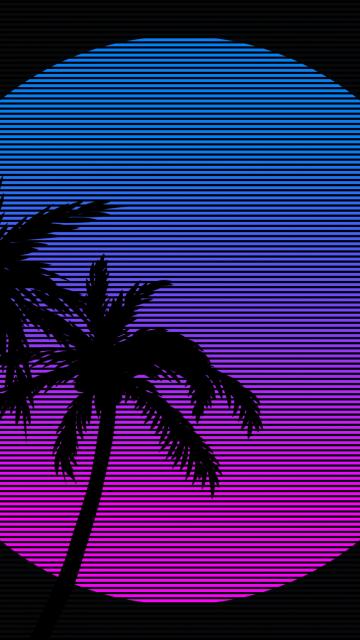 Palm trees