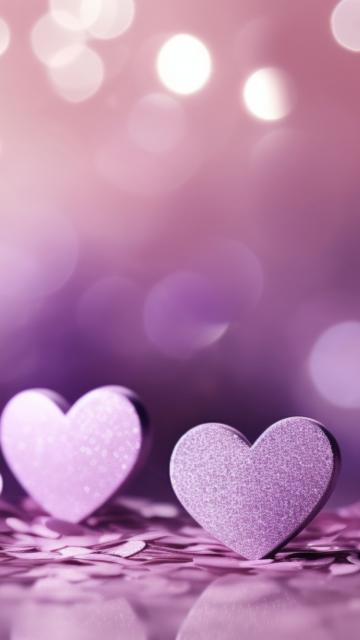 Purple hearts